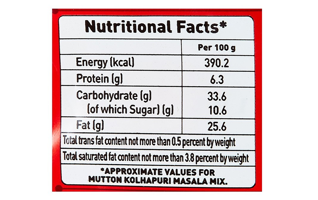 Kitchens Of India Mutton Kolhapuri (Complete Masala Mix)   Pack  80 grams